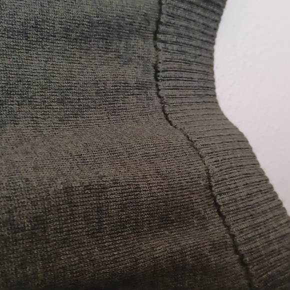 Smartwool Men's Ripple Ridge Half Zip Merino Wool Pullover Sweater Size L Olive - Picture 8 of 13